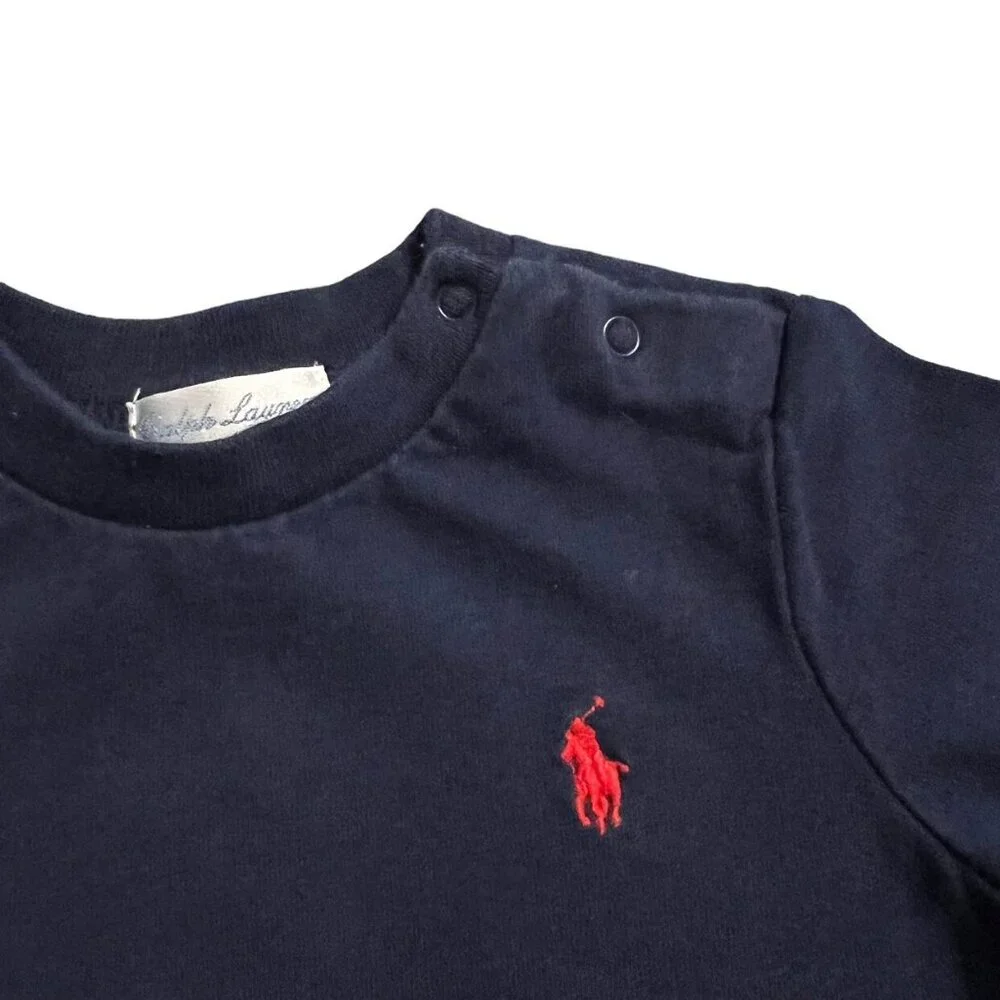 Ralph Lauren 9m Navy Blue Tee Shirt